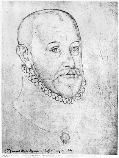 Lamoral (1522-68) Conde de Egmont, do &39;Recueil d&39;Arras&39; de Flemish School