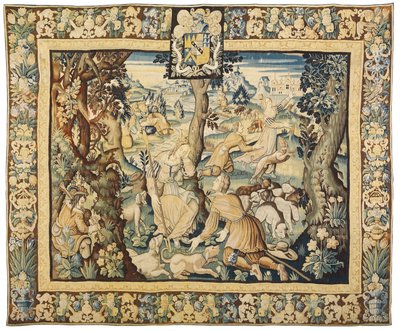 Tapeçaria mitológica, 1600-50 de Flemish School