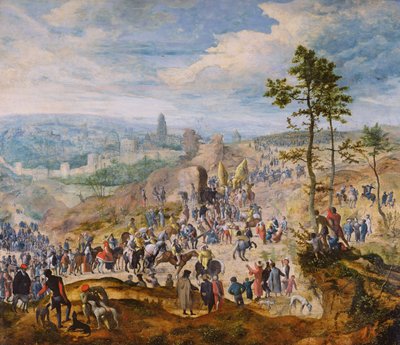 Na estrada para o Calvário de Flemish School