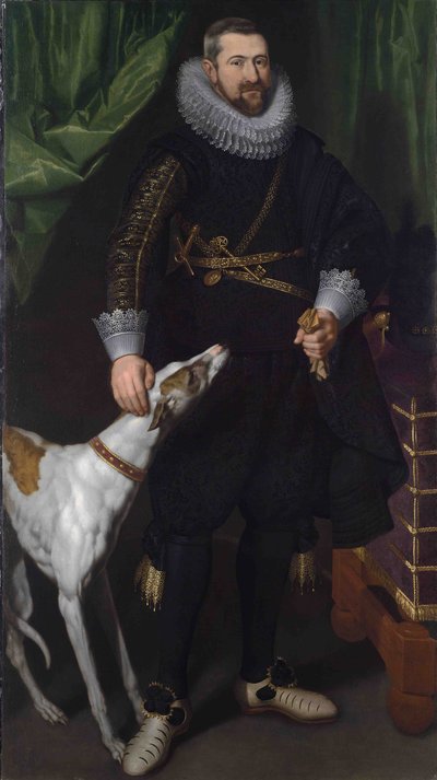 Retrato de Charles-Alexandre de Croÿ de Flemish School