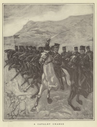 Uma carga de cavalaria de Fletcher C. Ransom