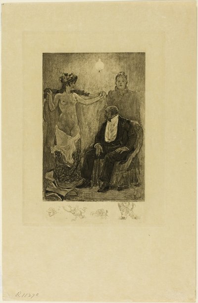Entre Actos ou a Inglesa do Novo Ballet de Félicien Rops