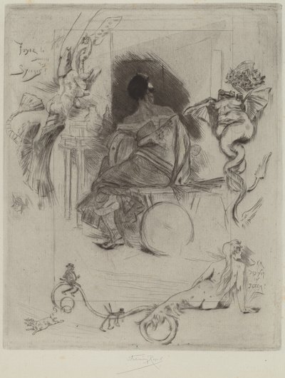 Floresta. de Félicien Rops