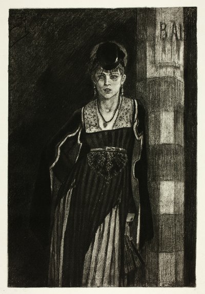 O bebedor de absinto de Félicien Rops