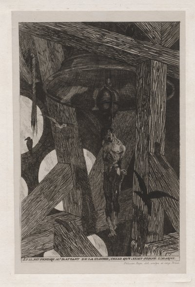 A lenda e as aventuras de Ulenspiefel e Lamme Goedzak: The Hanged Man ..., 1867. de Félicien Rops