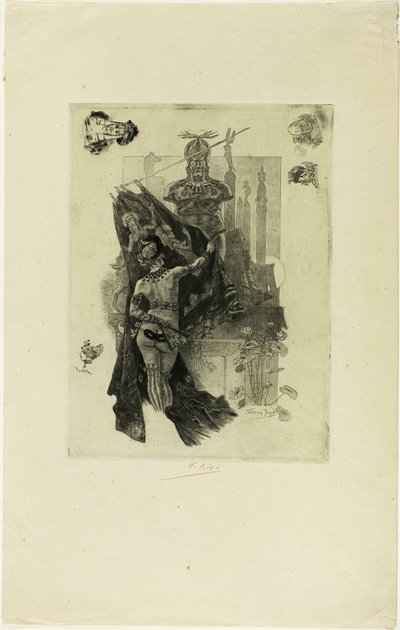 A Modéstia de Sodoma de Félicien Rops