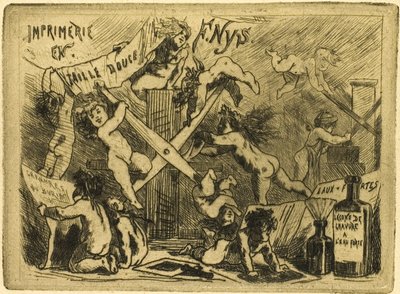 A imprensa de Félicien Rops