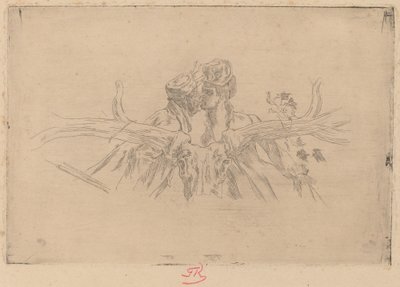 O Trem de Maris (Le train de Maris) de Félicien Rops