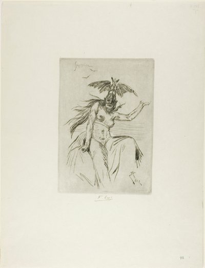 Guerreira de Félicien Rops