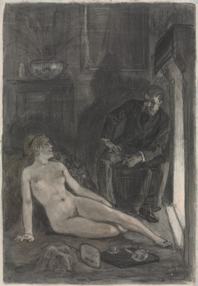 Noite de inverno de Félicien Rops