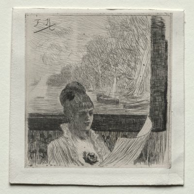 Mulher jovem de Félicien Rops