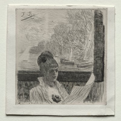 Mulher jovem de Félicien Rops