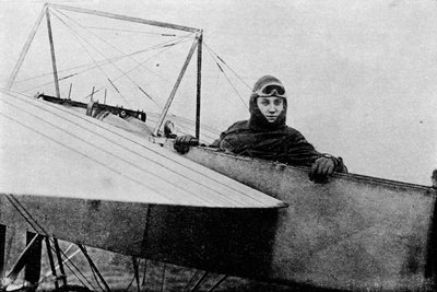 Gustav Hamel, vencedor da primeira corrida aérea para Brighton, 1911 1933. de Flight Photo