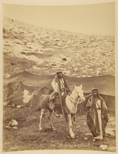 Beduínos de Moab de Félix Bonfils