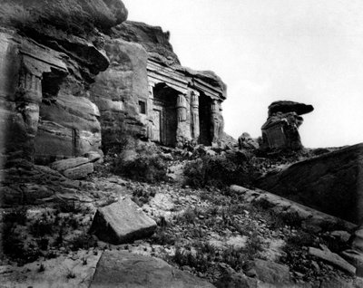 Gebel Silsileh, Egito, 1878 de Félix Bonfils