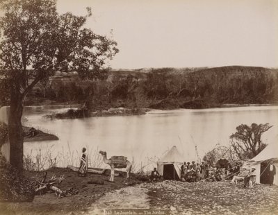 Le Jourdain (o Jordão) de Félix Bonfils