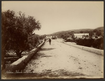 Palestina - Kolonick, Vale do Terebinto de Félix Bonfils