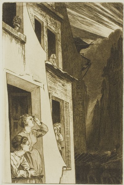 O Eclipse de Félix Henri Bracquemond