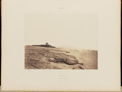 Amadah. Vista geral das ruínas de Félix Teynard