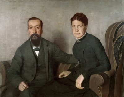 Retrato dos pais do artista de Félix Vallotton