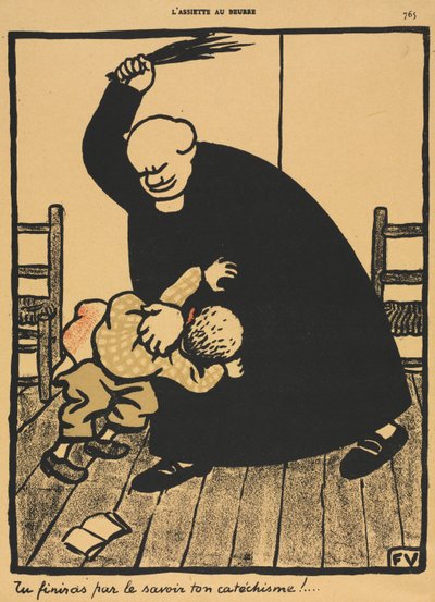 Crimes and Punishments VIII, 765: Você aprenderá... de Félix Vallotton