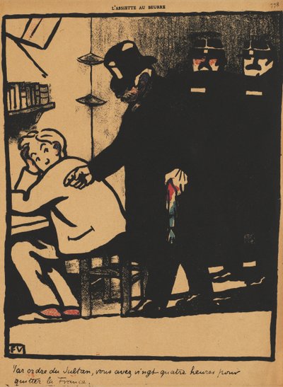 Crimes e Castigos XXI, 778: Por ordem do Sultão de Félix Vallotton