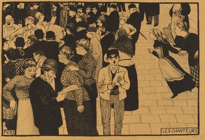 Os cantores de Félix Vallotton