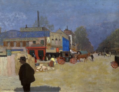 Praça Clichy de Félix Vallotton