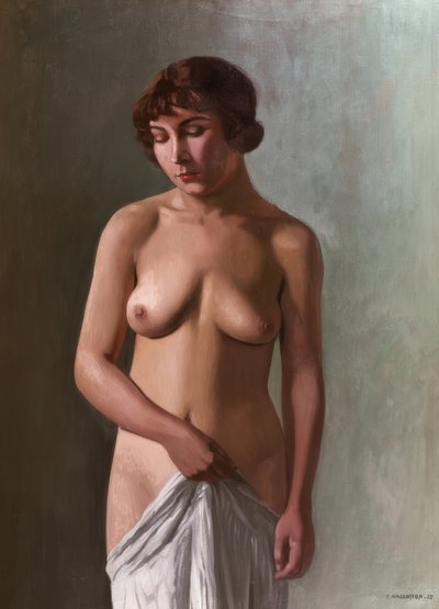 Jovem de pé de Félix Vallotton