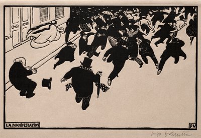 O protesto de Félix Vallotton