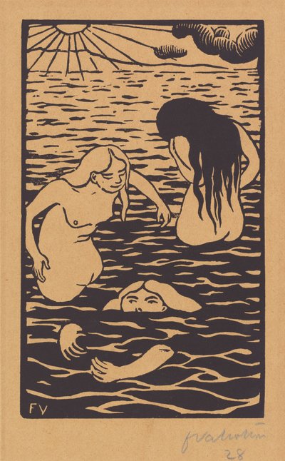 Três banhistas de Félix Vallotton