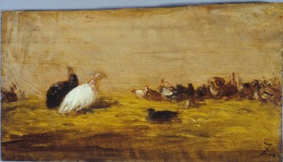 Perus, entre 1850 e 1855 (óleo sobre madeira) de Félix Ziem