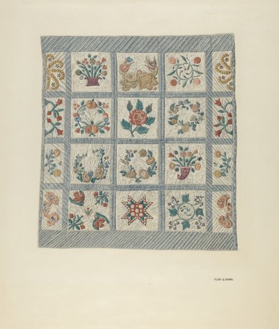 Colcha da Amizade de Flora G. Guerra