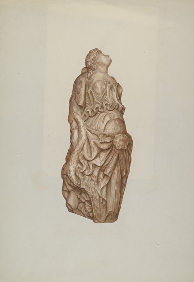 Figura de proa de Flora Merchant