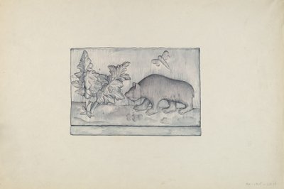 Painel de Alívio do Urso de Flora Merchant