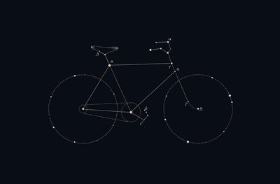 Constelação de Bicicletas de Florent Bodart