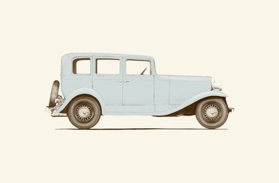 Carro da década de 30 de Florent Bodart