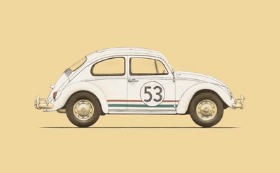 Carro da década de 30 de Florent Bodart