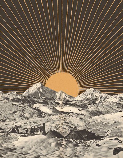 Paisagem da montanha 6 de Florent Bodart