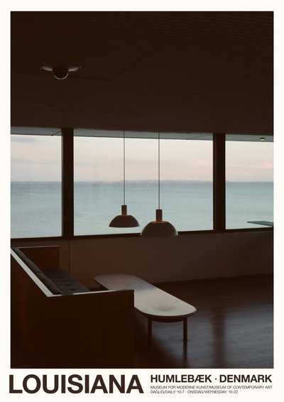 Vista para o mar - Museu do Louisiana, 2023 (foto) de Florent Bodart