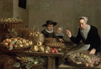 Barraca de frutas de Floris Gerritsz van Schooten
