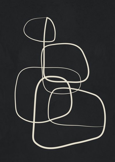 Formas orgânicas fluidas de Flow Line