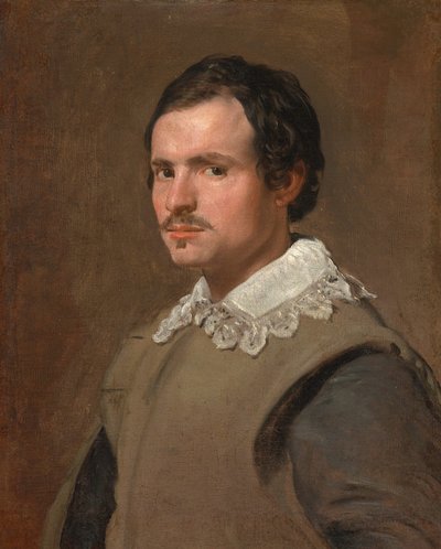 Retrato de um jovem de Follower of Diego Velázquez