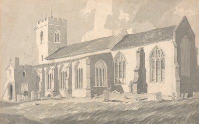 Igreja do Lado Sul de Catfield, Norfolk de Follower of John Sell Cotman