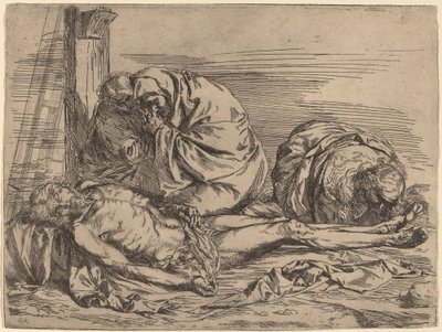 The Lamentation de Follower of Jusepe de Ribera