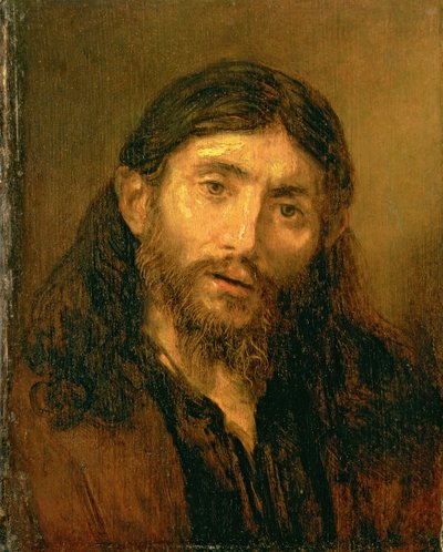 Busto de Cristo, c.1648-52 de Follower of Rembrandt