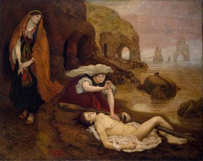 Descoberta de Don Juan por Haidee de Ford Madox Brown