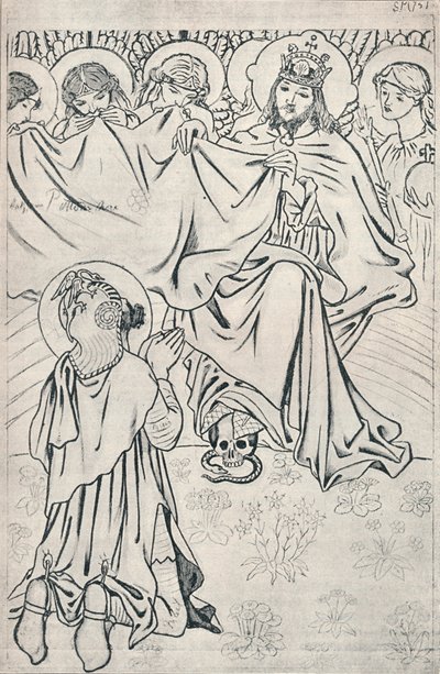 São Martinho no Céu, 1896 de Ford Madox Brown