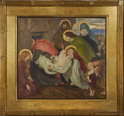 O Entombment de Ford Madox Brown