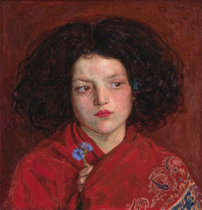 A rapariga irlandesa de Ford Madox Brown